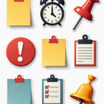 Reminder & To-Do - Sticker Sheet v17